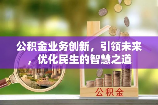 克孜勒苏柯尔克孜公积金业务创新，引领未来，优化民生的智慧之道