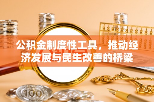 克孜勒苏柯尔克孜公积金制度性工具，推动经济发展与民生改善的桥梁