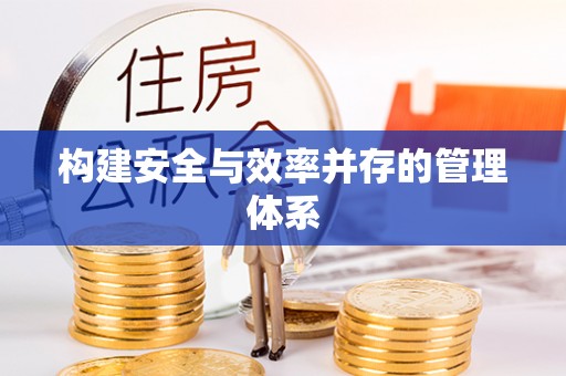 克孜勒苏柯尔克孜构建安全与效率并存的管理体系