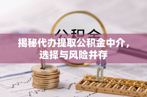 克孜勒苏柯尔克孜揭秘代办提取公积金中介，选择与风险并存
