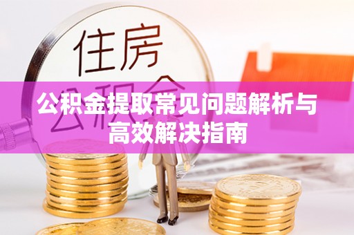克孜勒苏柯尔克孜公积金提取常见问题解析与高效解决指南