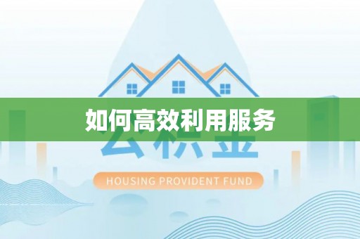克孜勒苏柯尔克孜如何高效利用服务