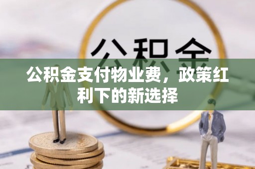 克孜勒苏柯尔克孜公积金支付物业费，政策红利下的新选择