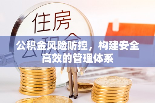 克孜勒苏柯尔克孜公积金风险防控，构建安全高效的管理体系